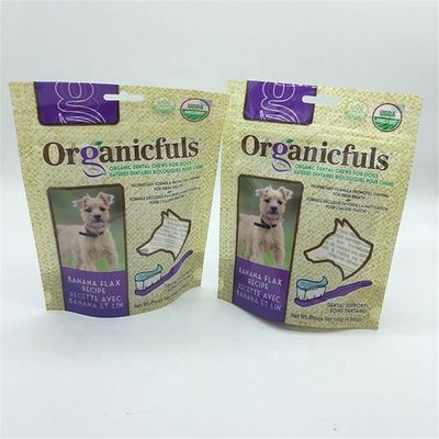 ODM Digitaal gedrukte opstaande zakken Doypack Recyclebaar voor honden snacks