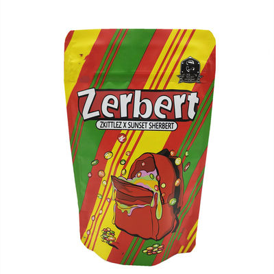 MOPP Custom Food Packaging Bags 7.5 inch Recycleerbare opstaande zakken