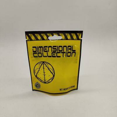 Custom Doypack ziplockk Stand Up Plastic Bags Tassen Met Hangende Gat