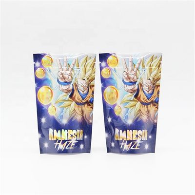 CPP PET Aluminiumfolie ziplockk zak Doypack CMYK gedrukt 3 zijdes zegel zak