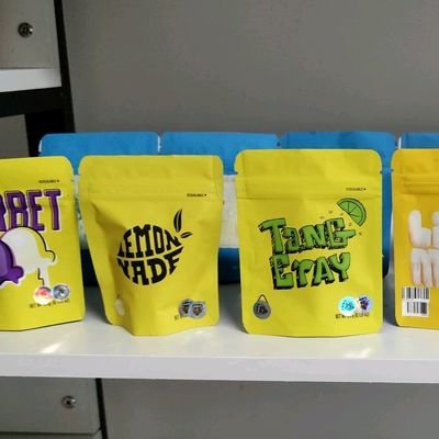FDA Folie Zip Lock Bags Mylar Digitaal Gedrukt Stand Up Pockets ODM