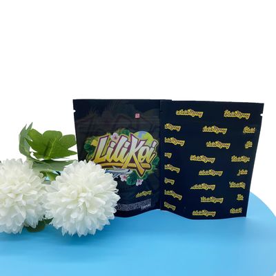 VMPET CR Zipper Soft Touch Mylar Bag 3.5g Voor onkruid Bloemen