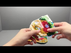 het onregelmatig gevormde onkruid doet plastic mylar cannabis in zakken die met ritssluiting verpakken