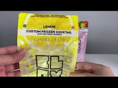 van de de drankzak van de sap verpakkende alcohol transparante doypack voor douane