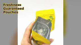 Folie opstaande zakjes met ritssluiting