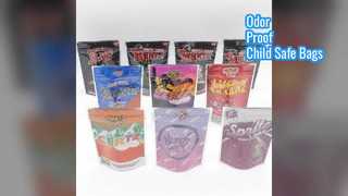 Geurbestendige Mylar-tassen Kindveilige ritssluiting