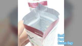 Geurbestendige tassen Op maat gemaakte opstaande zakjes